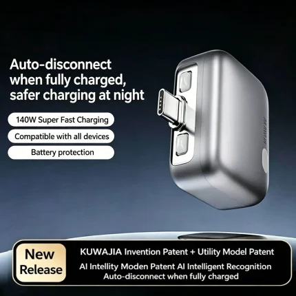 140W Fast Charger Separator with AI Smart Chip and Dual Core Protection
